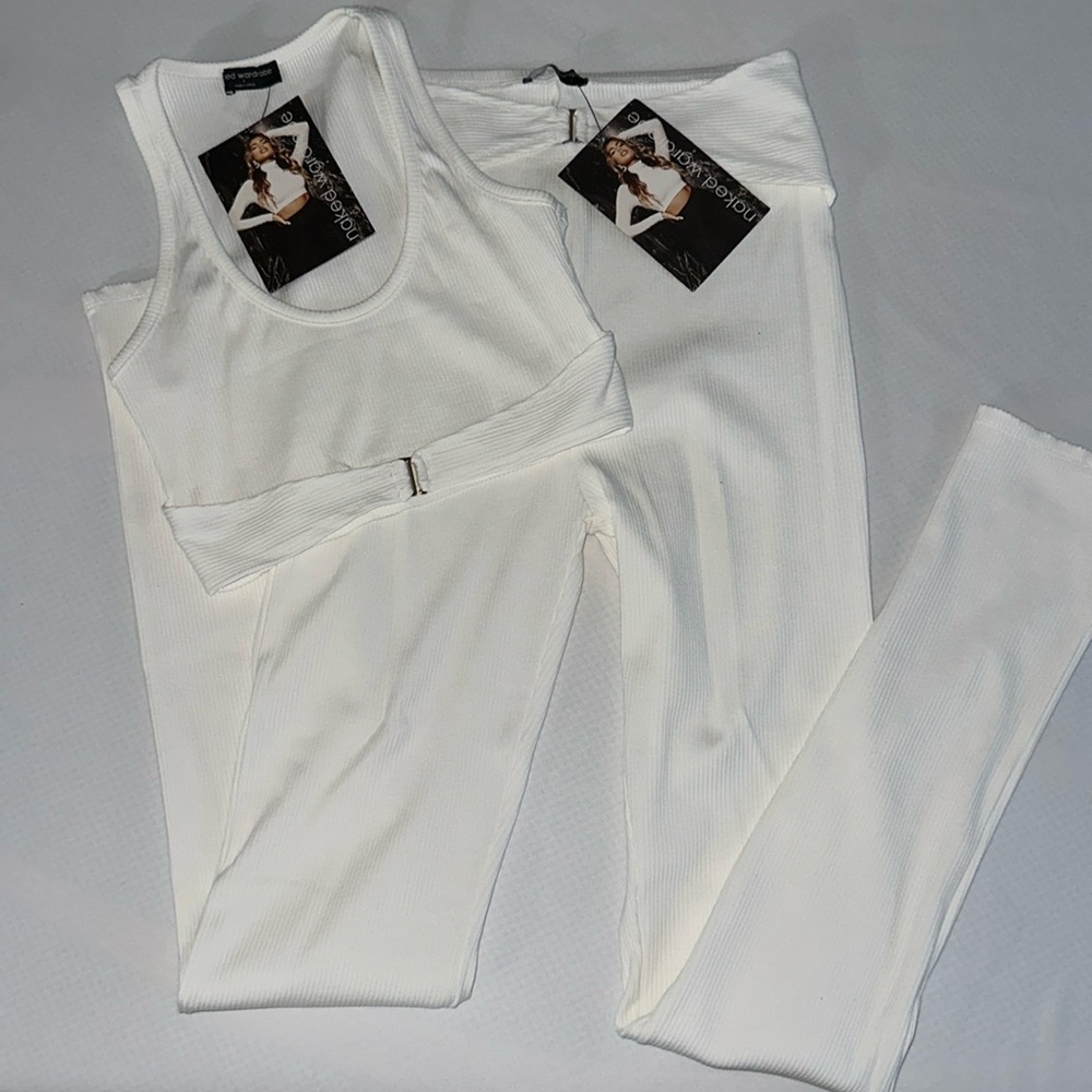 Naked Wardrobe-White set-Brand new